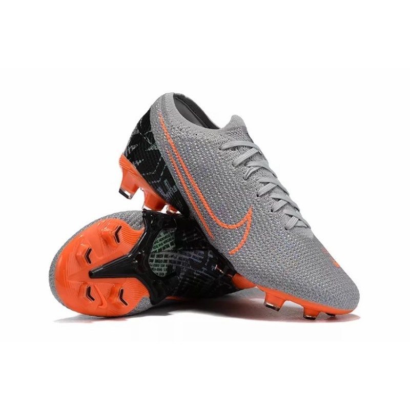 Botas de Fútbol Nike Mercurial Vapor XIII Elite FG Gris&Naranja&Negro (#38~#45)