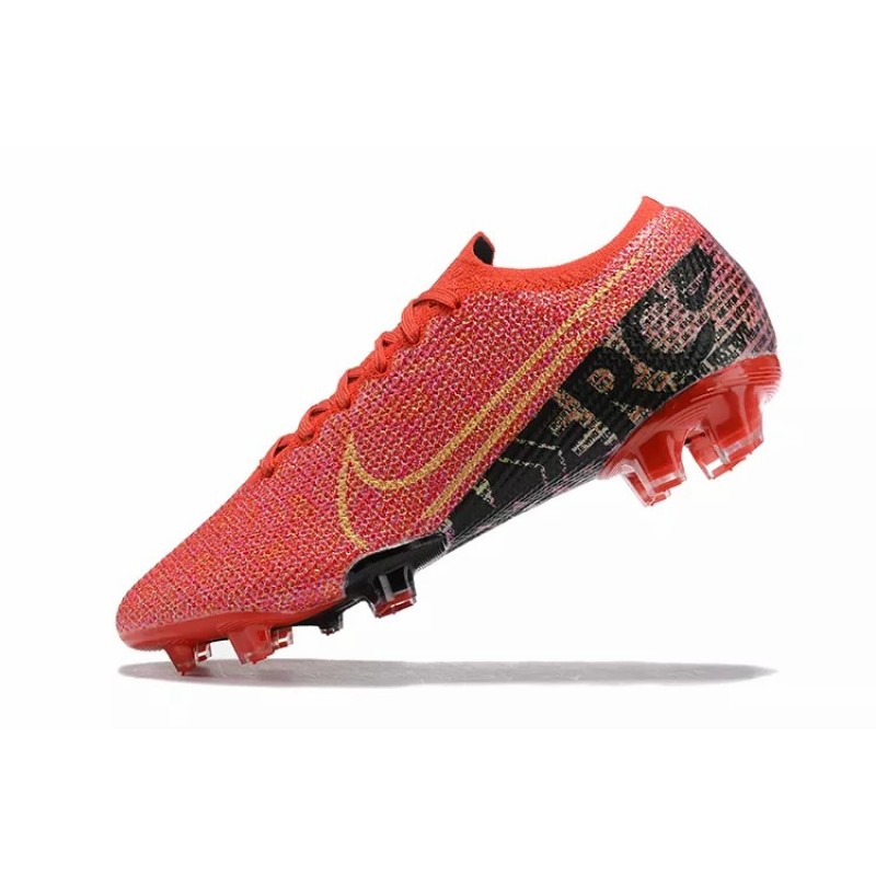Botas de Fútbol Nike Mercurial Vapor XIII Elite FG Rojo&Negro (#38~#45)