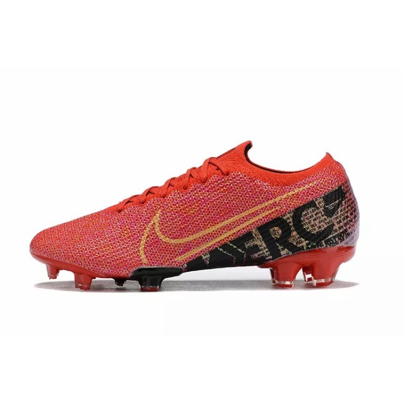 Botas de Fútbol Nike Mercurial Vapor XIII Elite FG Rojo&Negro (#38~#45)