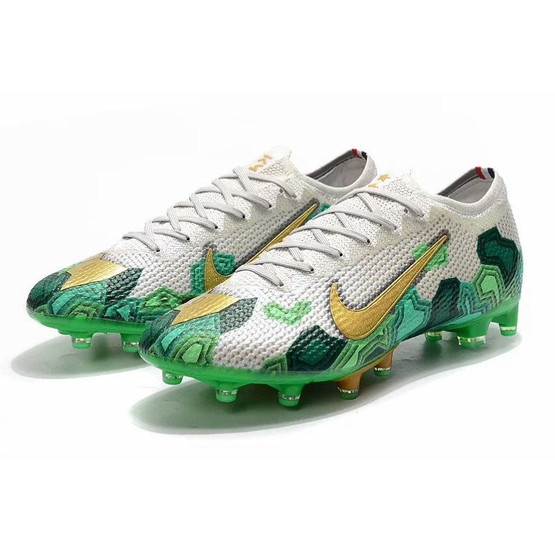 Botas de Fútbol Nike Mercurial Vapor 13 Elite AG Verde / Caqui (#35~#45)