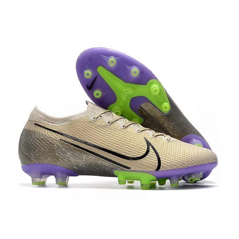 Botas de Fútbol Nike Mercurial Vapor 13 Elite AG Verde / Caqui (#35~#45)