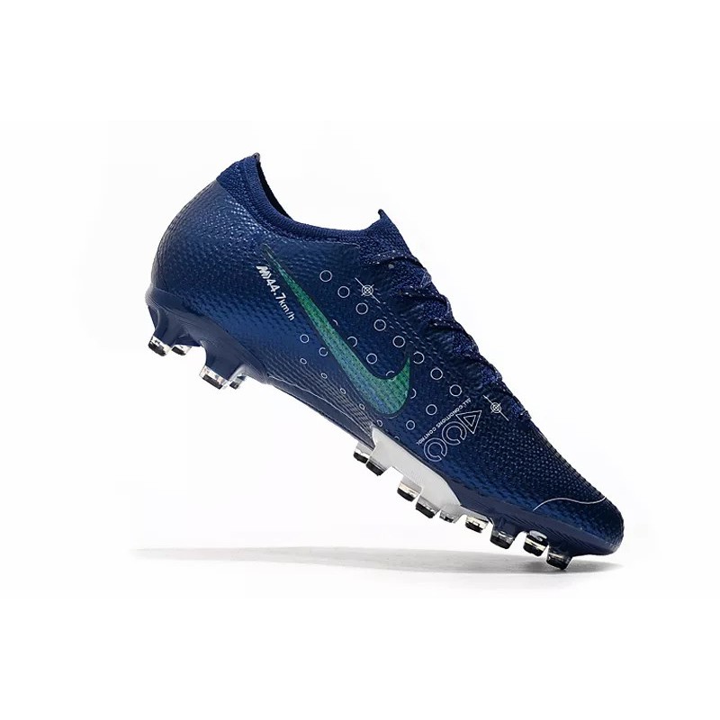 Botas de Fútbol Nike Mercurial Vapor 13 Elite AG Azul Marino (#35~#45)