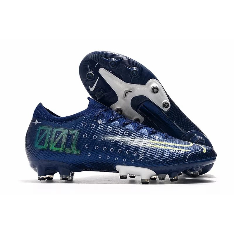 Botas de Fútbol Nike Mercurial Vapor 13 Elite AG Azul Marino (#35~#45)