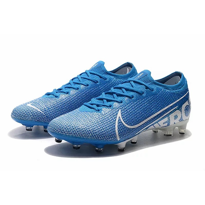 Botas de Fútbol Nike Mercurial Vapor 13 Elite AG Azul / Negro (#35~#45)