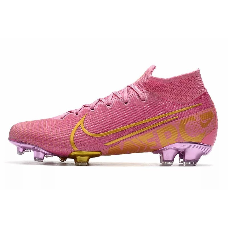 Botas de Fútbol Nike Mercurial Superfly 7 Elite FG High Top Violeta (#35~#45)