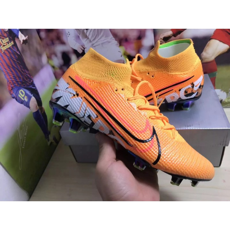 Botas de Fútbol Nike Superfly 7 Elite SE FG Naranja (#38~#45)
