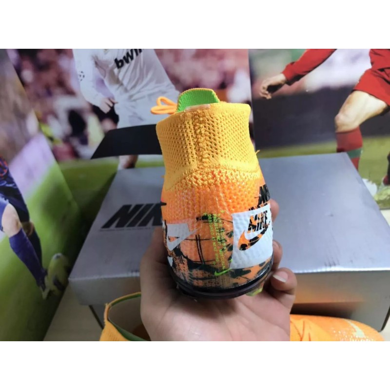 Botas de Fútbol Nike Superfly 7 Elite SE FG Naranja (#38~#45)