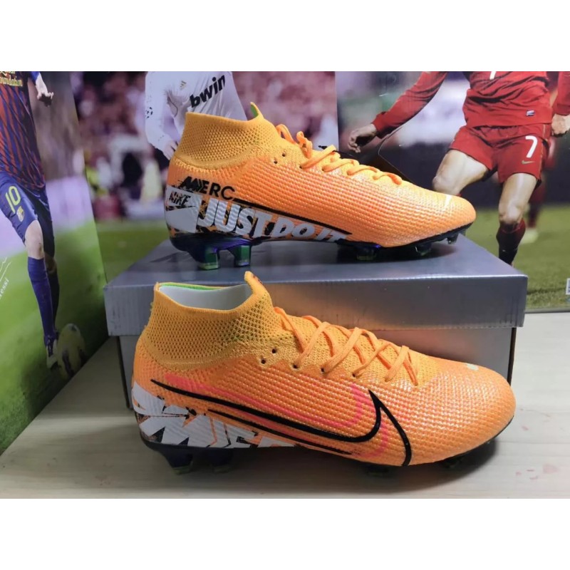 Botas de Fútbol Nike Superfly 7 Elite SE FG Naranja (#38~#45)