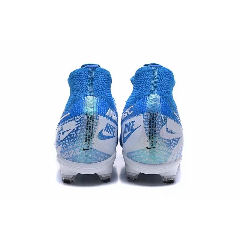 Botas de Fútbol Nike Superfly 7 Elite SE FG Azul&Blanco (#39~#45)