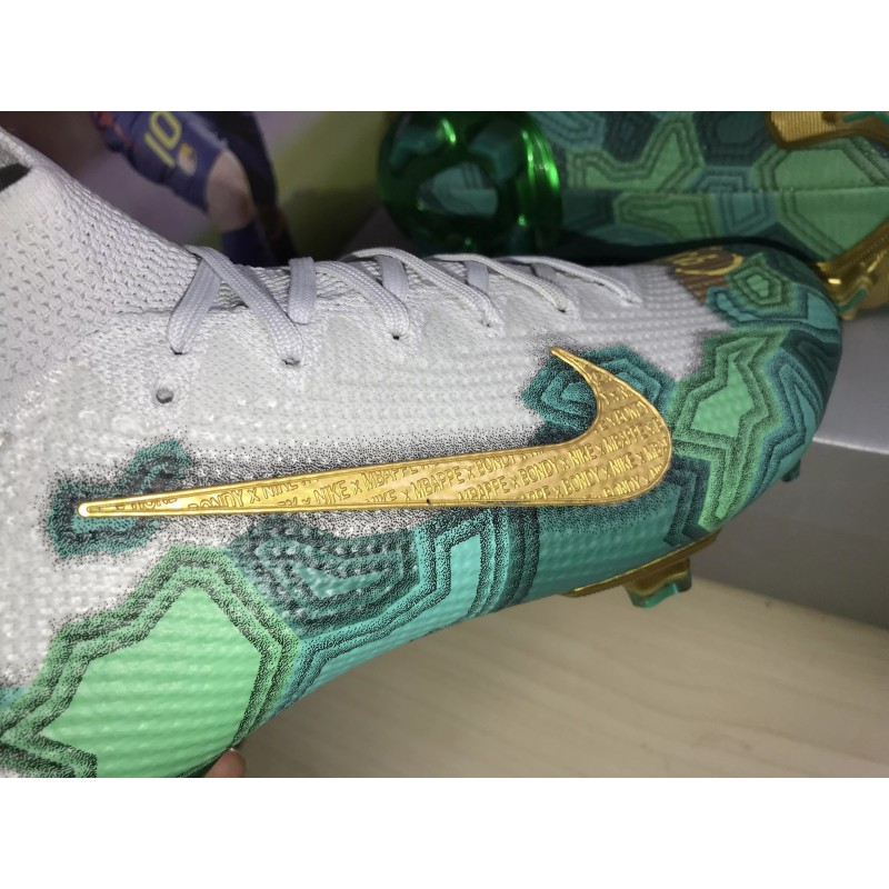 Botas de Fútbol Nike Superfly 7 Elite SE FG Blanco&Verde (#35~#45)