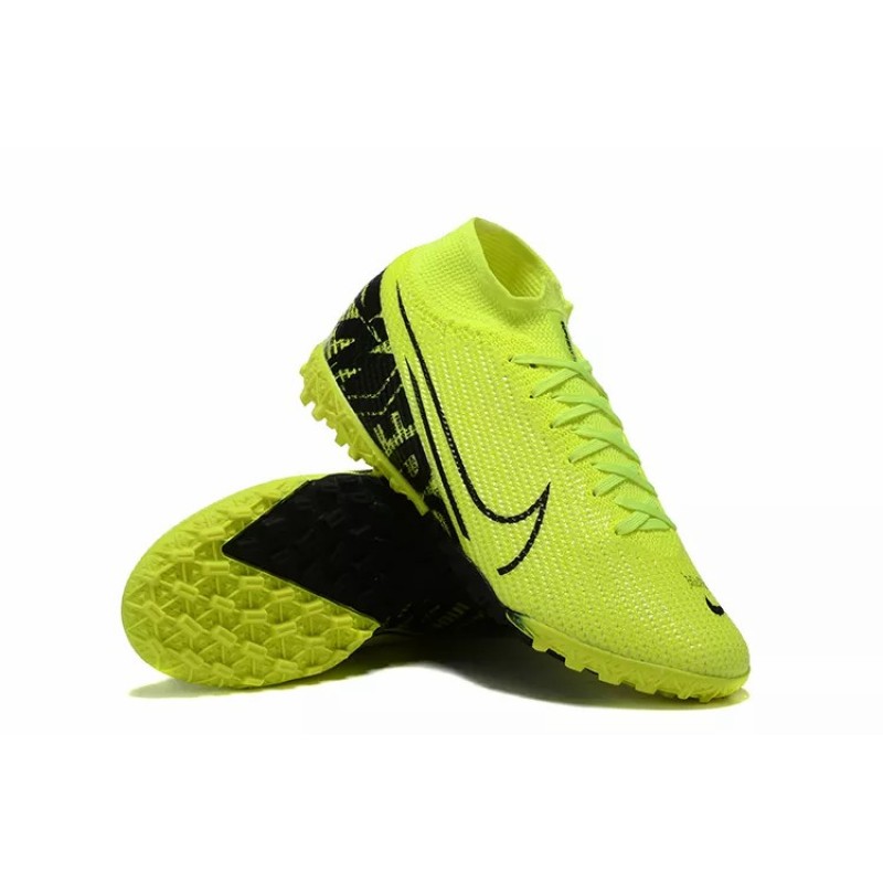 Botas de Fútbol Nike Mercurial Superfly 7 Elite TF Amarillo Fluorescente / Rojo / Azul Oscuro / Negro / Azul Claro / Blanco&Rojo / Amarillo (#39~#45)