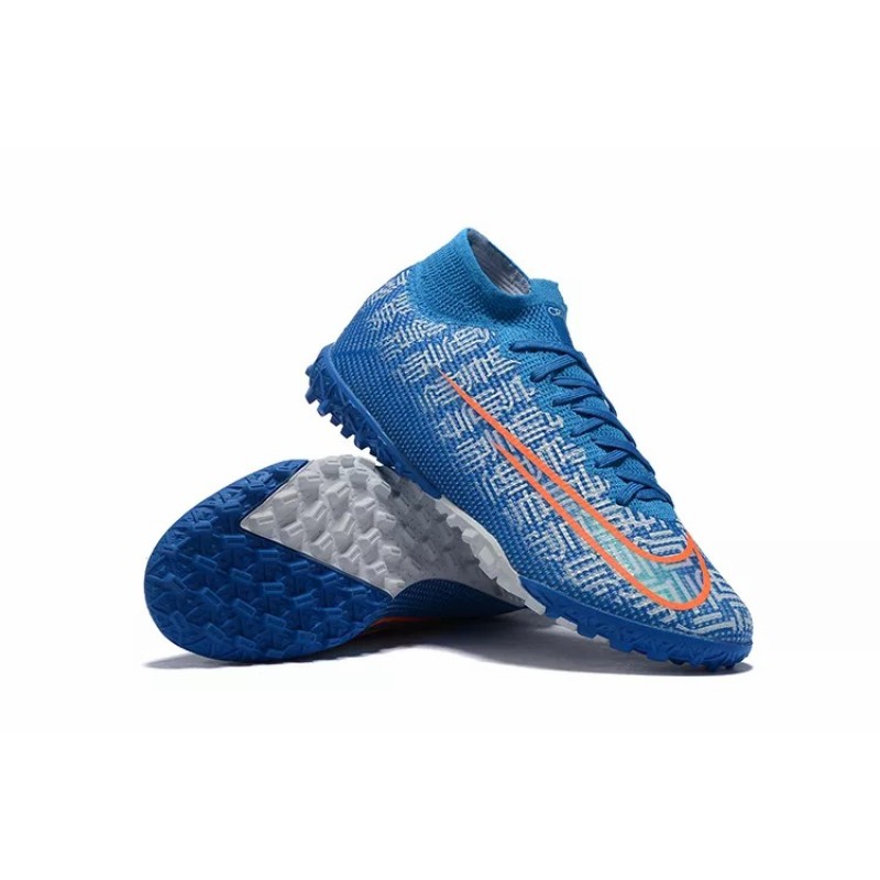 Botas de Fútbol Nike Mercurial Superfly 7 Elite TF Amarillo Fluorescente / Rojo / Azul Oscuro / Negro / Azul Claro / Blanco&Rojo / Amarillo (#39~#45)