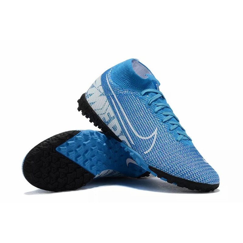 Botas de Fútbol Nike Mercurial Superfly 7 Elite TF Amarillo Fluorescente / Rojo / Azul Oscuro / Negro / Azul Claro / Blanco&Rojo / Amarillo (#39~#45)