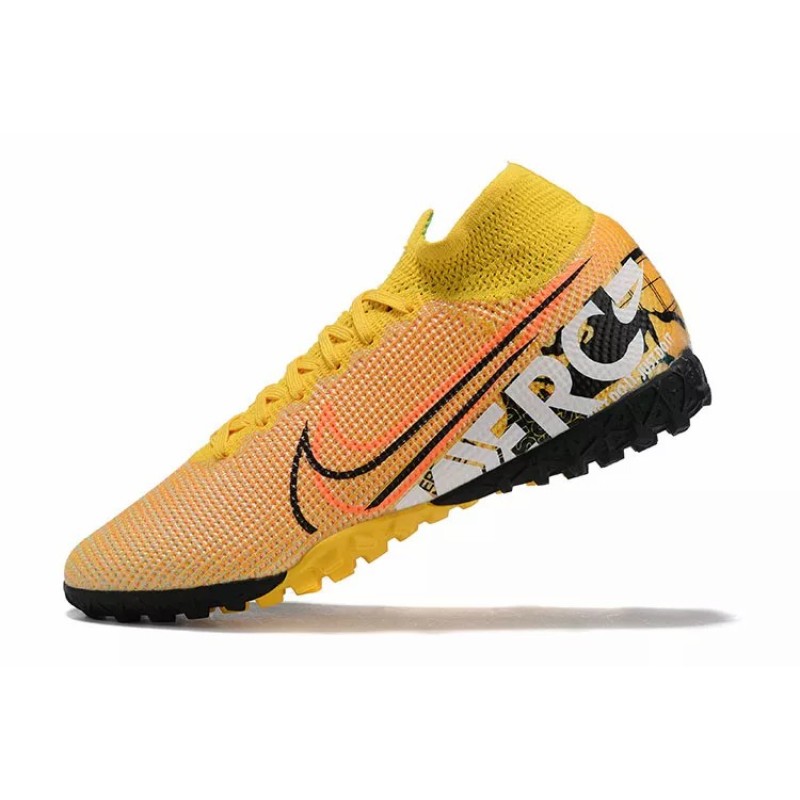 Botas de Fútbol Nike Mercurial Superfly 7 Elite TF Amarillo Fluorescente / Rojo / Azul Oscuro / Negro / Azul Claro / Blanco&Rojo / Amarillo (#39~#45)