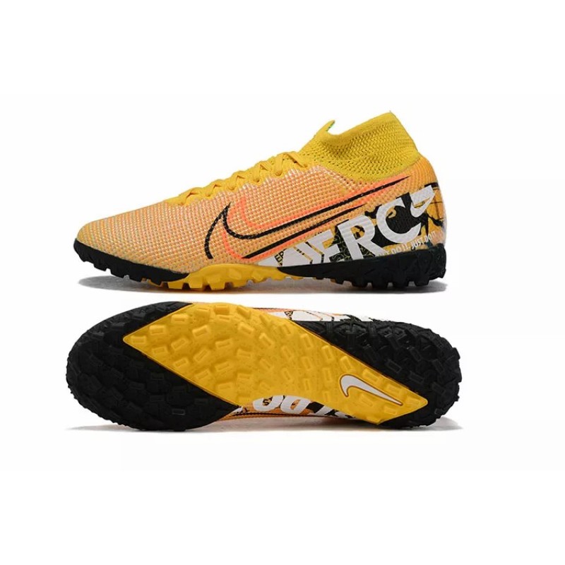 Botas de Fútbol Nike Mercurial Superfly 7 Elite TF Amarillo Fluorescente / Rojo / Azul Oscuro / Negro / Azul Claro / Blanco&Rojo / Amarillo (#39~#45)