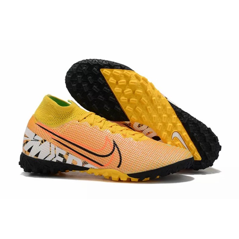 Botas de Fútbol Nike Mercurial Superfly 7 Elite TF Amarillo Fluorescente / Rojo / Azul Oscuro / Negro / Azul Claro / Blanco&Rojo / Amarillo (#39~#45)
