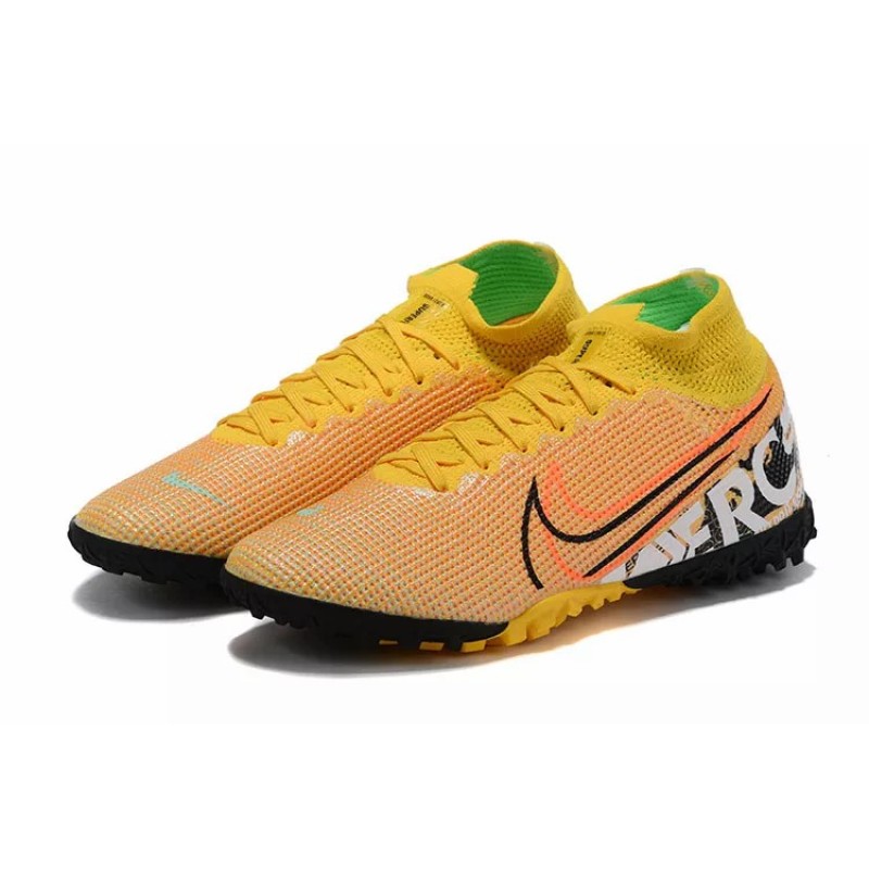 Botas de Fútbol Nike Mercurial Superfly 7 Elite TF Amarillo Fluorescente / Rojo / Azul Oscuro / Negro / Azul Claro / Blanco&Rojo / Amarillo (#39~#45)
