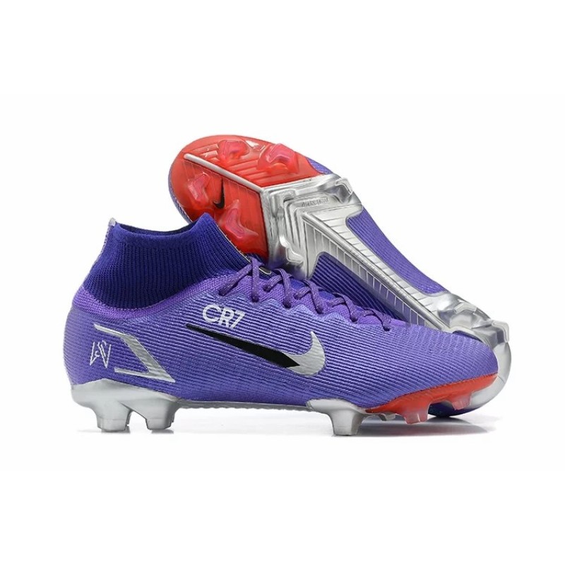 Botas de Fútbol Nike Superfly 8 Elite FG Púrpura (#39~#45)