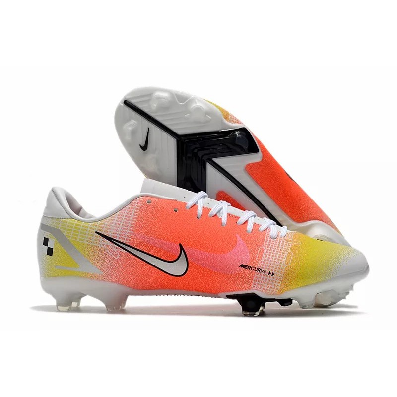 Botas de Fútbol Nike Vapor 14 Elite FG Rosado / Negro / Púrpura / Verde Fluorescente (#39~#45)