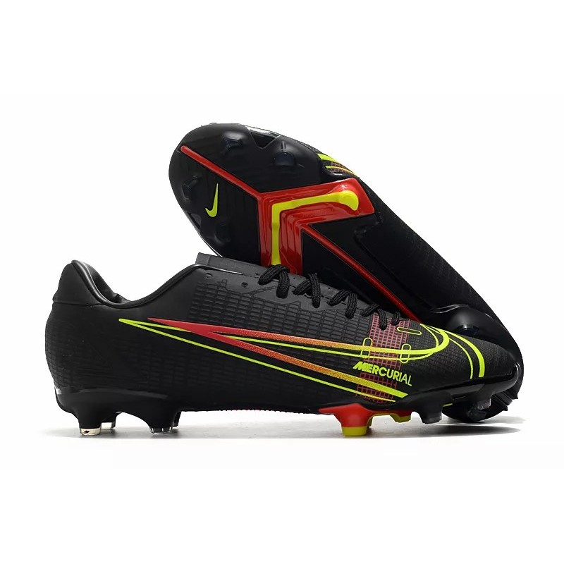 Botas de Fútbol Nike Vapor 14 Elite FG Rosado / Negro / Púrpura / Verde Fluorescente (#39~#45)