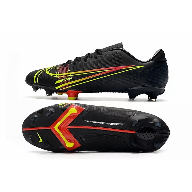 Botas de Fútbol Nike Vapor 14 Elite FG Rosado / Negro / Púrpura / Verde Fluorescente (#39~#45)