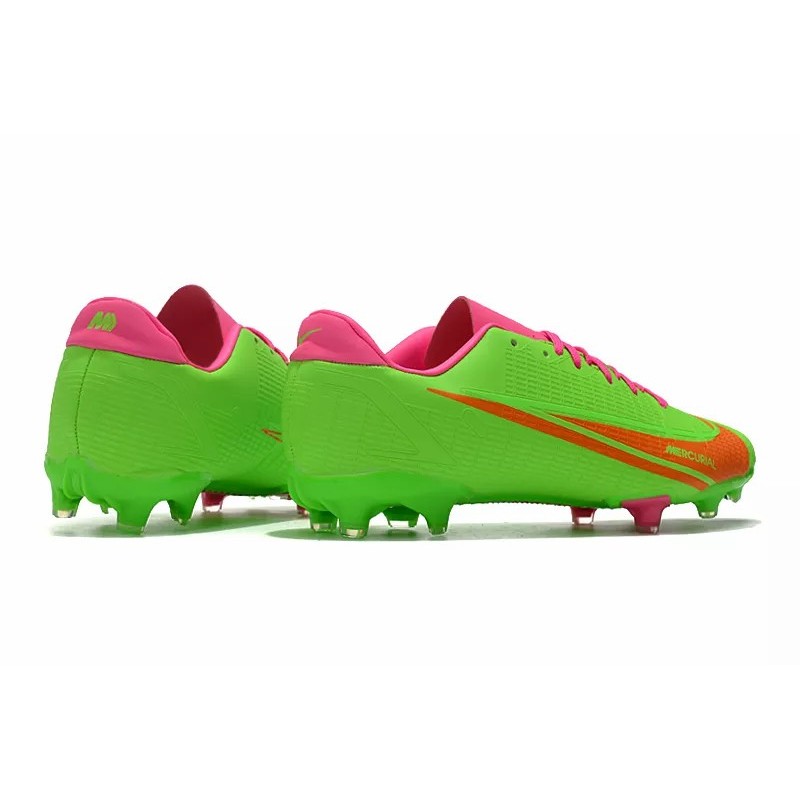 Botas de Fútbol Nike Vapor 14 Elite FG Rosado / Negro / Púrpura / Verde Fluorescente (#39~#45)