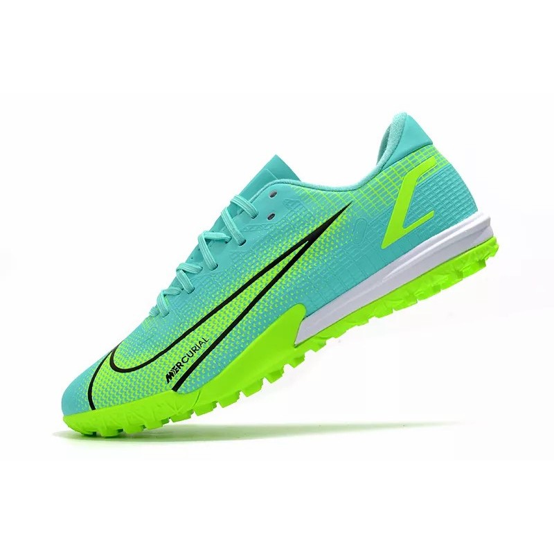 Botas de Fútbol Nike Mercurial Vapor XIV Academy TF Turquesa (#39~#45)