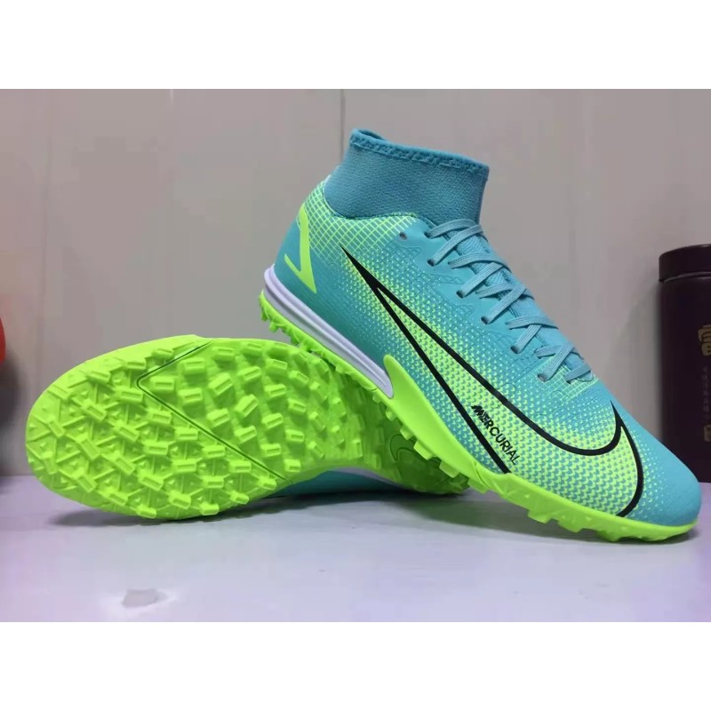 Botas de Fútbol Nike Mercurial Superfly VIII Academy TF Turquesa (#39~#45) Botas de Fútbol Nike Mercurial Superfly VIII Academy TF Turquesa (#39~#45)