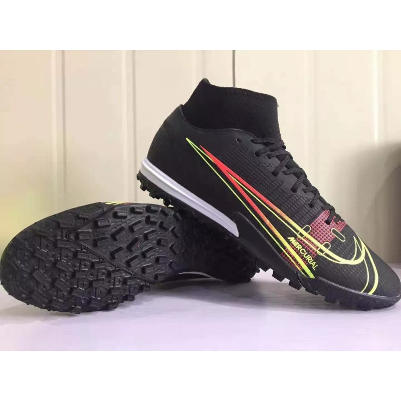 Botas de Fútbol Nike Mercurial Superfly VIII Academy TF Negro (#38~#45)