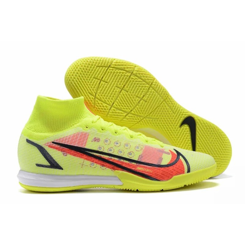 Botas de Fútbol Nike Superfly 8 Academy TF High Top Amarillo (#39~#45)
