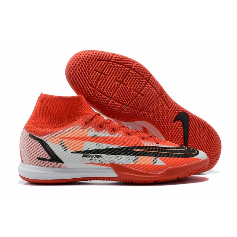 Botas de Fútbol Nike Superfly 8 Academy TF Rojo Naranja (#39~#45)