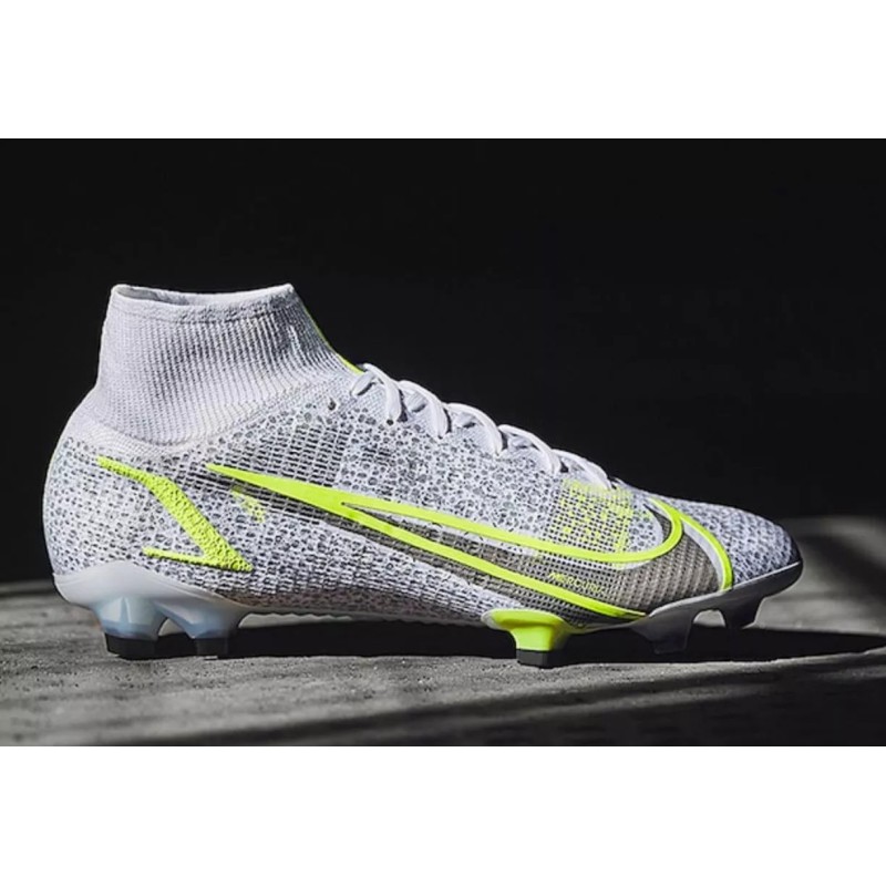 Botas de Fútbol Nike Mercurial Superfly VIII Elite FG Blanco (#39~#45)