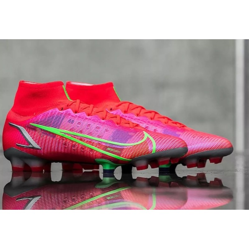 Botas de Fútbol Nike Mercurial Superfly VIII Elite FG Rosado (#39~#45)