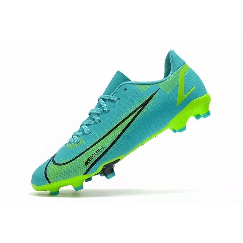 Botas de Fútbol Nike Vapor 14 Academy FG Turquesa  /  Blanco (#39~#45)