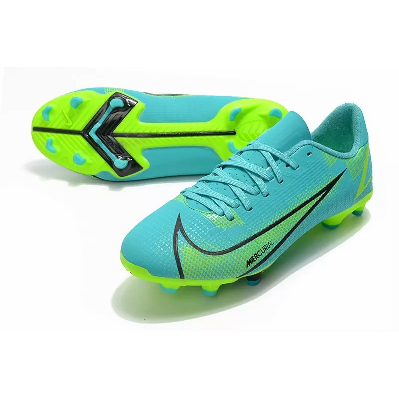 Botas de Fútbol Nike Vapor 14 Academy FG Turquesa  /  Blanco (#39~#45)