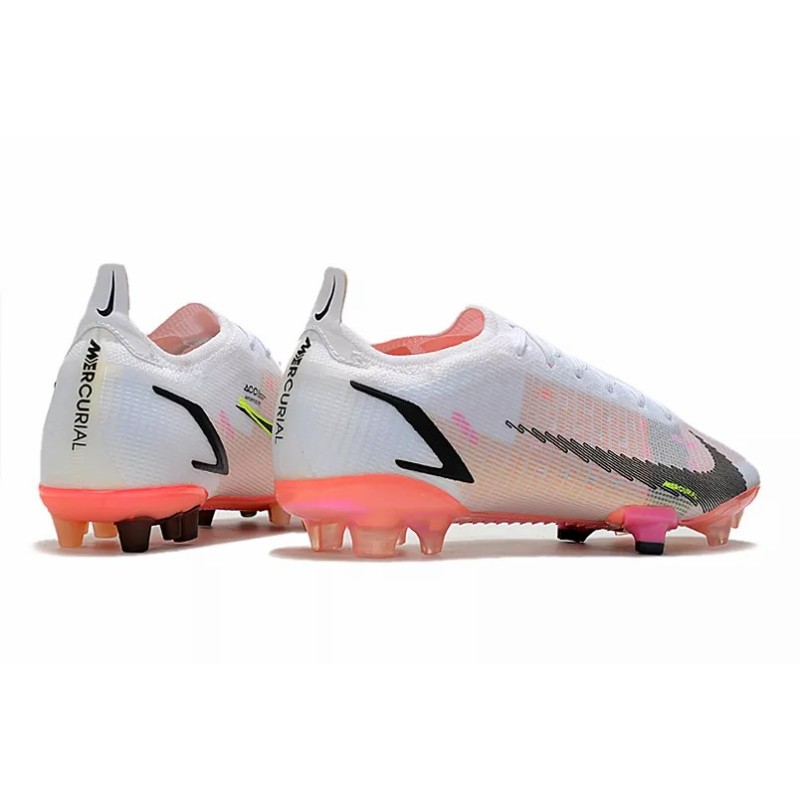 Botas de Fútbol Nike Vapor 14 Elite AG Blanco&Rosado (#39~#45)