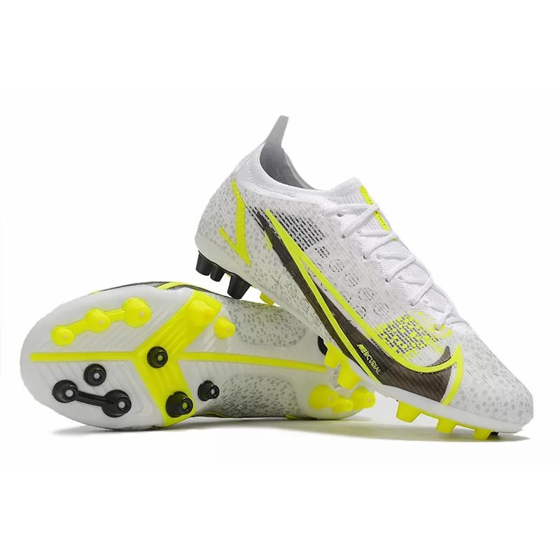 Botas de Fútbol Nike Vapor 14 Elite PRO AG Blanco&Amarillo (#39~#45)