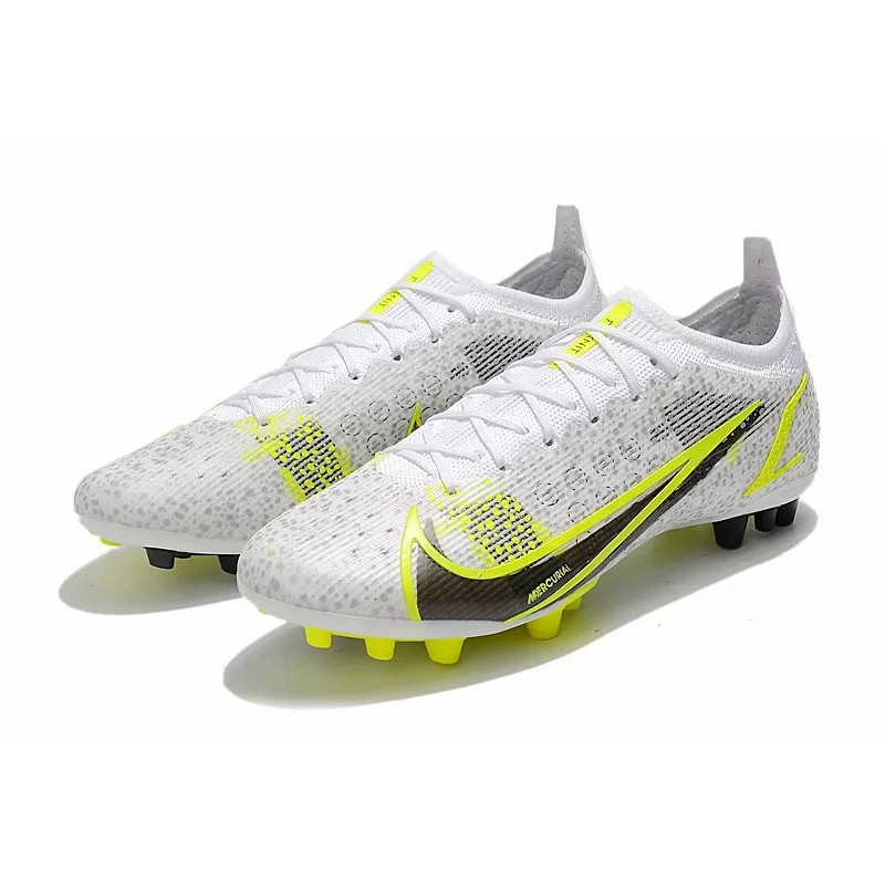 Botas de Fútbol Nike Vapor 14 Elite PRO AG Blanco&Amarillo (#39~#45)