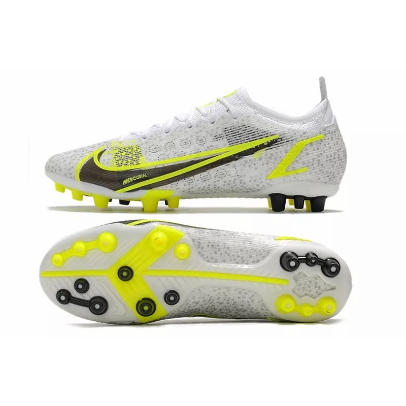Botas de Fútbol Nike Vapor 14 Elite PRO AG Blanco&Amarillo (#39~#45)
