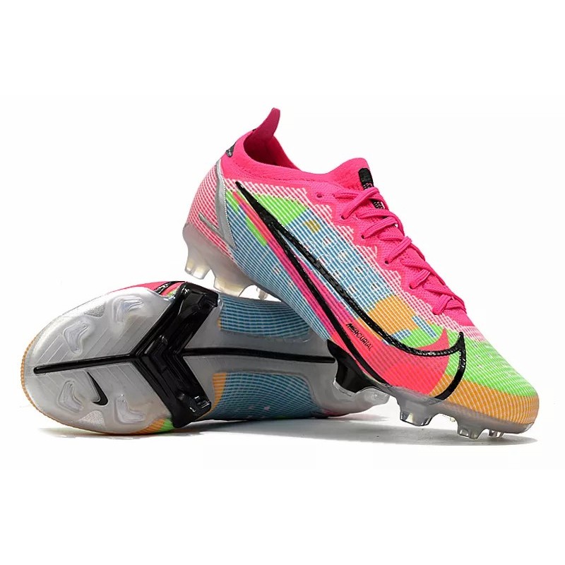Botas de Fútbol Nike Vapor 14 Elite FG Rosado&Azul (#39~#45)
