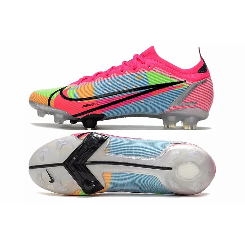 Botas de Fútbol Nike Vapor 14 Elite FG Rosado&Azul (#39~#45)
