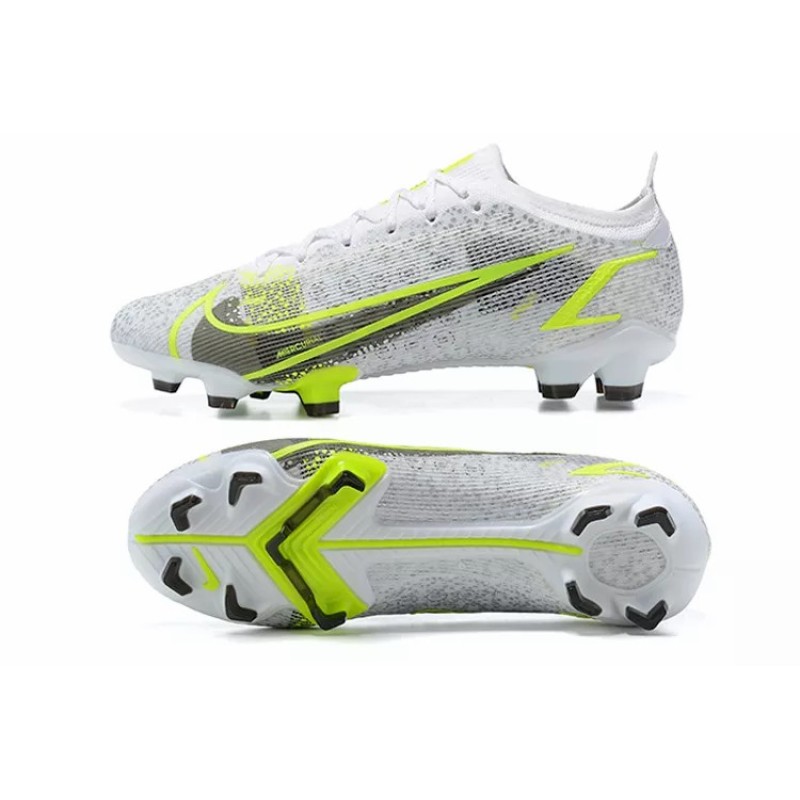 Botas de Fútbol Nike Vapor 14 Elite FG Blanco&Amarillo Fluorescente (#39~#45) Botas de Fútbol Nike Vapor 14 Elite FG Blanco&Amarillo Fluorescente (#39~#45)
