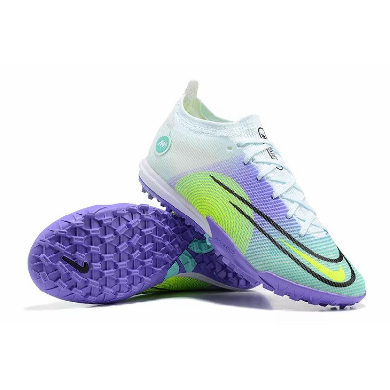 Botas de Fútbol Nike Vapor 14 Academy TF Blanco&Violeta (#39~#45)