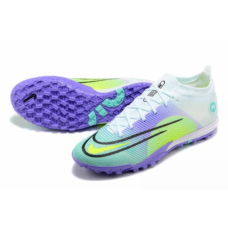 Botas de Fútbol Nike Vapor 14 Academy TF Blanco&Violeta (#39~#45)