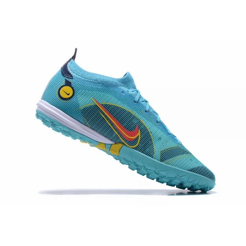 Botas de Fútbol Nike Vapor 14 Academy TF Azul Claro (#39~#45)