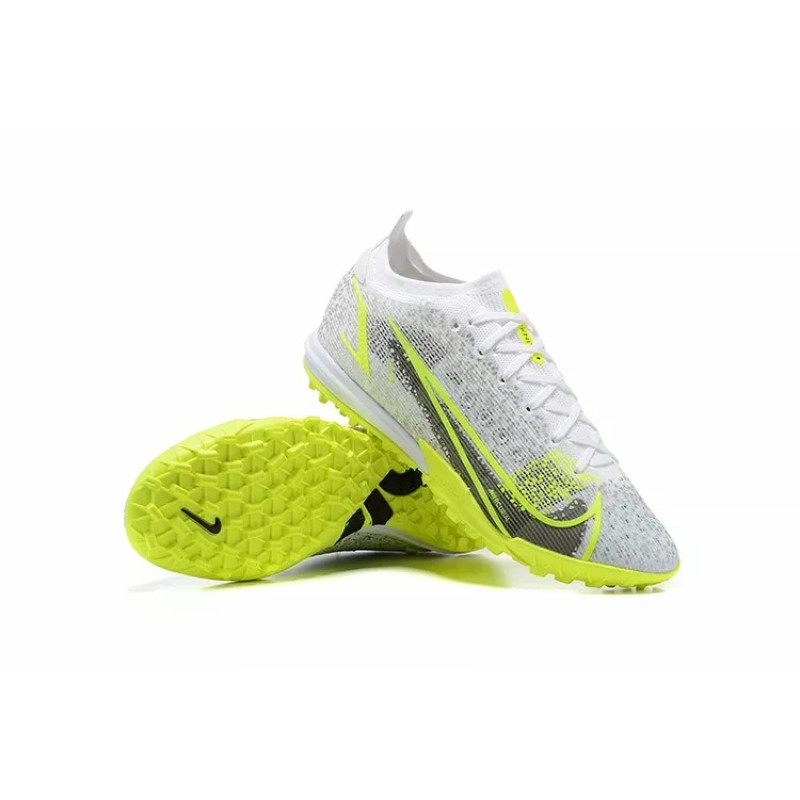 Botas de Fútbol Nike Vapor 14 Academy TF Blanco&Amarillo (#39~#45)