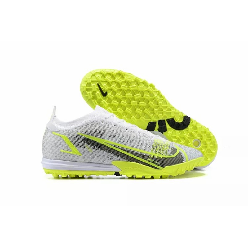 Botas de Fútbol Nike Vapor 14 Academy TF Blanco&Amarillo (#39~#45)