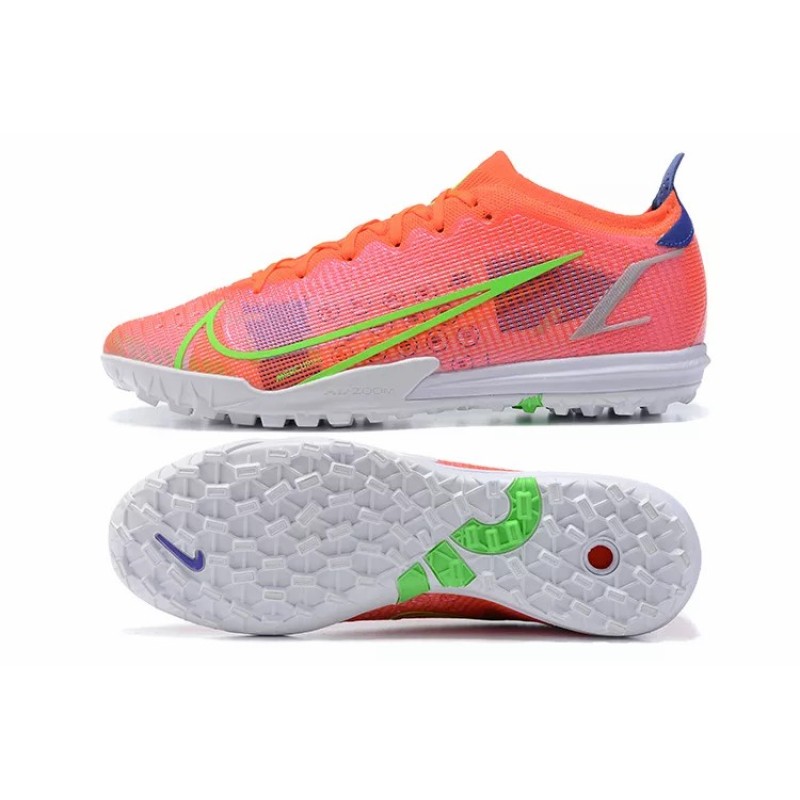 Botas de Fútbol Nike Vapor 14 Academy TF Rojo Naranja (#39~#45)