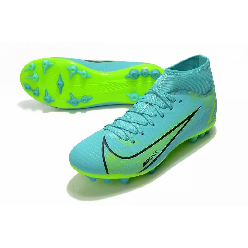 Botas de Fútbol Nike Superfly 8 Academy AG Turquesa (#35~#45)