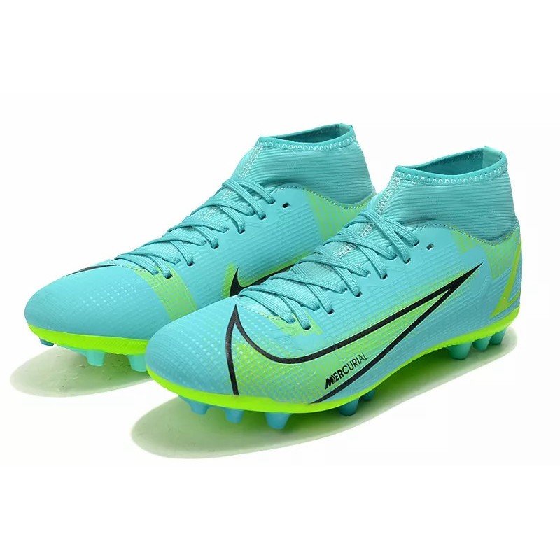 Botas de Fútbol Nike Superfly 8 Academy AG Turquesa (#35~#45)